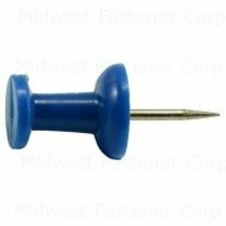 MIDWEST FASTENER Push Pins Assorted 21982